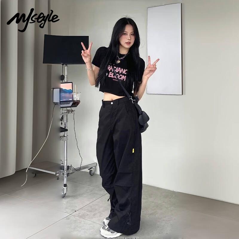 MJ STYLE Women s Cotton Short Sleeve Slim Fit T-Shirt 2XL