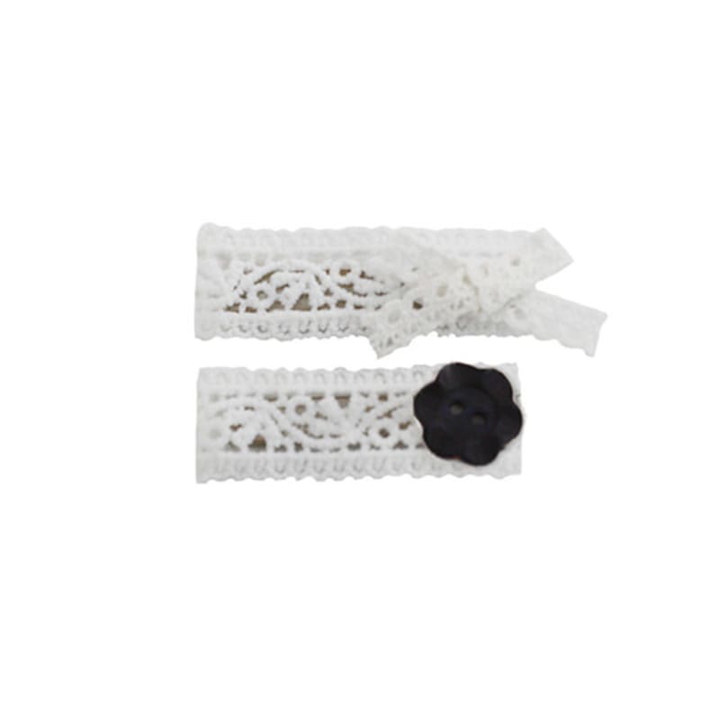 Adorntie RB Lace Hair Pin Set (black)