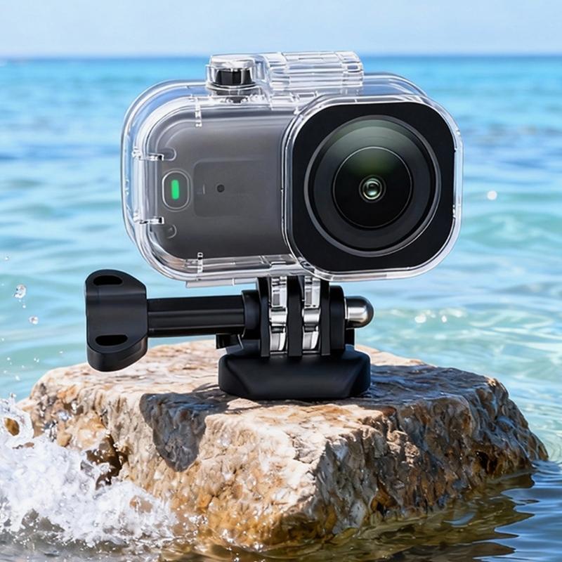 45m Depth Waterproof Protective Case For Cameras With Shockproof Design And High Clarity Glass Cover AntiScratch Shell
