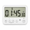 K&Z New Multi-functional Learning Timer Clock, Timer, Calendar, Alarm 3-Way Mounting (Magnetic, Stand, Strap Hole) VibrationSilentLowHigh