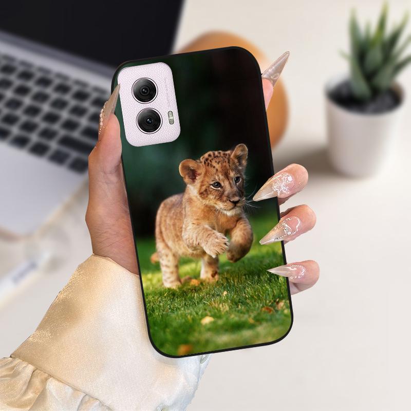 For Moto G Power (2024) Case XT2415V Shockproof Soft Silicone TPU Phone Cover For Motorola Moto GPower 5G 2024 Coque Bumper