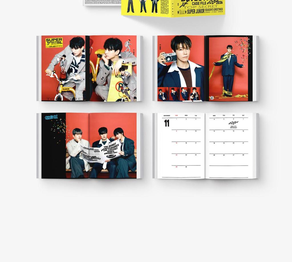 Super Junior [SUPER DETECTIVES] 2026 SM Artist SEASON'S GREETINGS