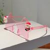 Fashion Candy Color Rimless Shades Women Ins Brand Festival Party Sunglasses New Trendy Star Christmas Decor Sun Glasses
