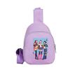 Cartoon Anime K-Pop Demon Hunters Printed Kawaii Chest Pack for Boy Girl Shoulder Bag Student Portable Crossbody Pouch Christmas Gift
