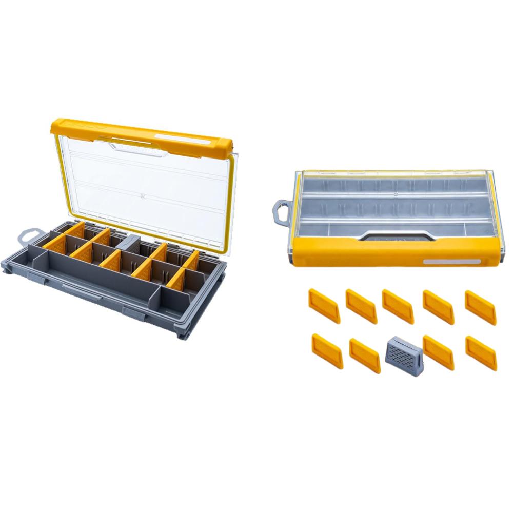 3500 Series Fishing Tackle Box Waterproof Anti Corrosion Multi Compartments Storage Organizer for Squid Jig Lure Hook Bait Box