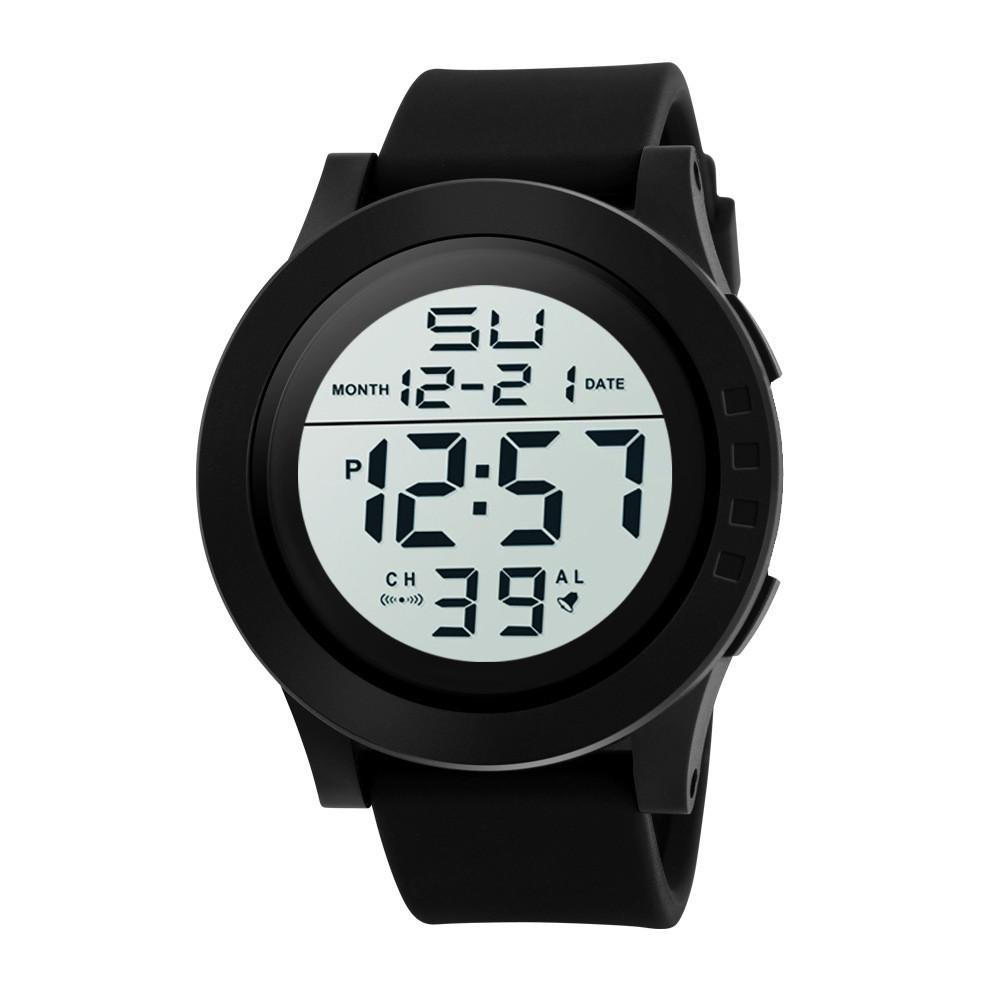 Fashion Men s LED Digital Quartz Military Luxury Sport Date Watches чёрный