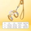 Adjustable Cat Harness and Leash Set - Escape-Proof, Braid Comfort Fit with I-Shaped Design for Outdoor Walks for Dog S M L Size