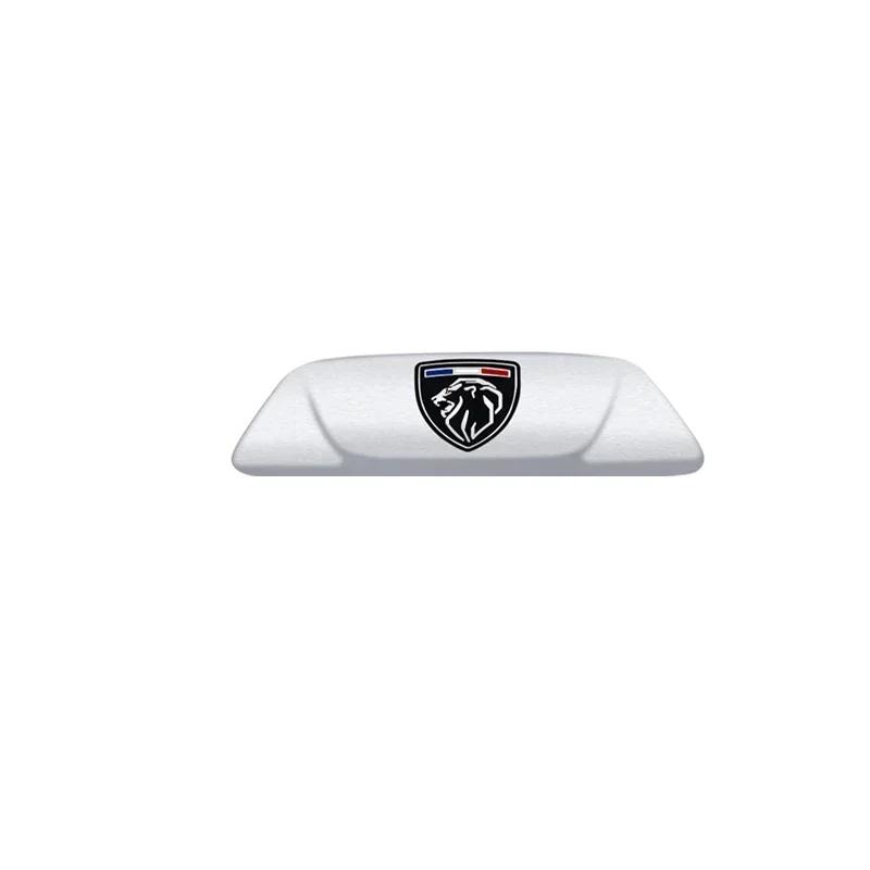 Emblema Metallo Paillettes Adesivo Inferiore Volante Interno Auto per Peugeot 508 3008 4008 5008 Accessori Auto