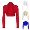 Women's Casual Fashion Solid Color Hundred Color Chopping Shoulder Cardigan Jacket