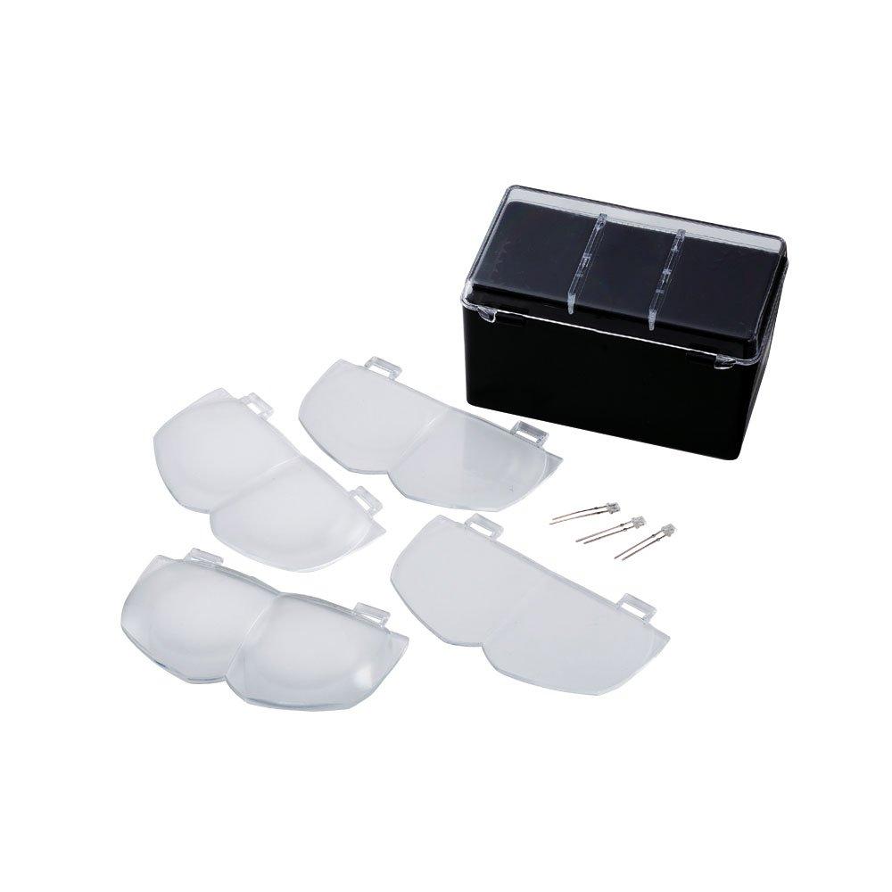 Niigata Seiki SK Head Magnifier with LED Light 1.21.82.53.5x HL-LED