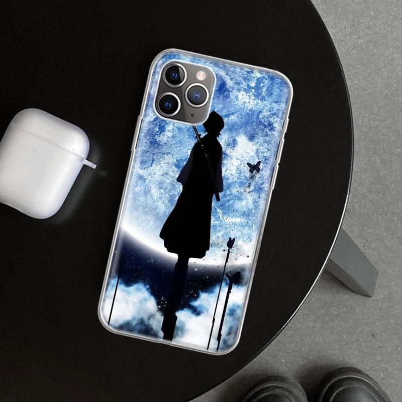 Bleach Kuchiki Rukia Phone Case Cover for iPhone 11 12 13 Mini 14 15 Plus 16 Pro Max 17 Air 7 8 + SE Art Customized Fundas 11 12