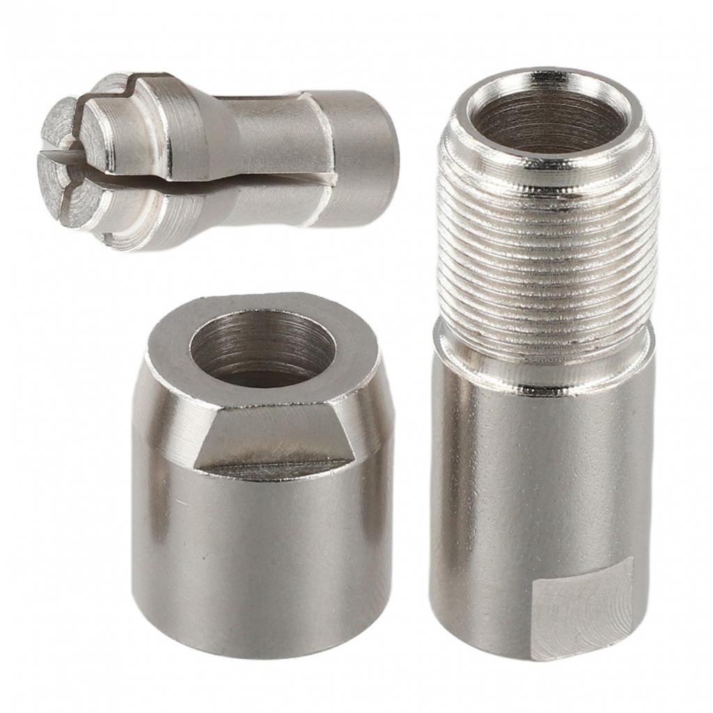 Compatible With 3mm And 6mm Chucks Angle Grinder Adapter Straight Grinder Chuck