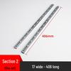 17mm Narrow Two-Way Steel Ball Bearing Drawer Slides