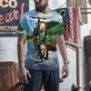 Trendy T-shirt 3D Printing Mountain Bike Fashion Clothing Men's Casual Summer Round Neck T-shirt Men's Clothing