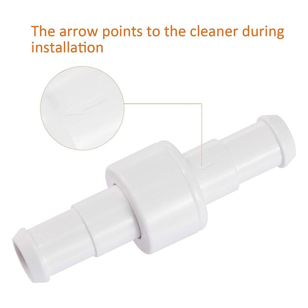 Pack of 3 Efficient Pool Cleaner Hose Adapter Pool Hose Conversion Professional Hose Connectors Rotating Joint for 180