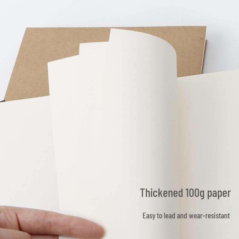 Thickened Art Sketchbook - Blank Pages, A4/A5/B5 Sizes Available