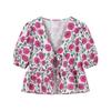 Jnleaog Spring New Arrival Women's Clothing Fashion Style French Fashion Design Print Shirt Printing Skirt Suit