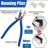 Professional Glass Cutter and Running Pliers Kit with Ergonomic PVC Handles and High Carbon Steel Construction for Durable Use