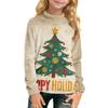 Children's Daily Casual Long-sleeved Printed Tops T-shirt