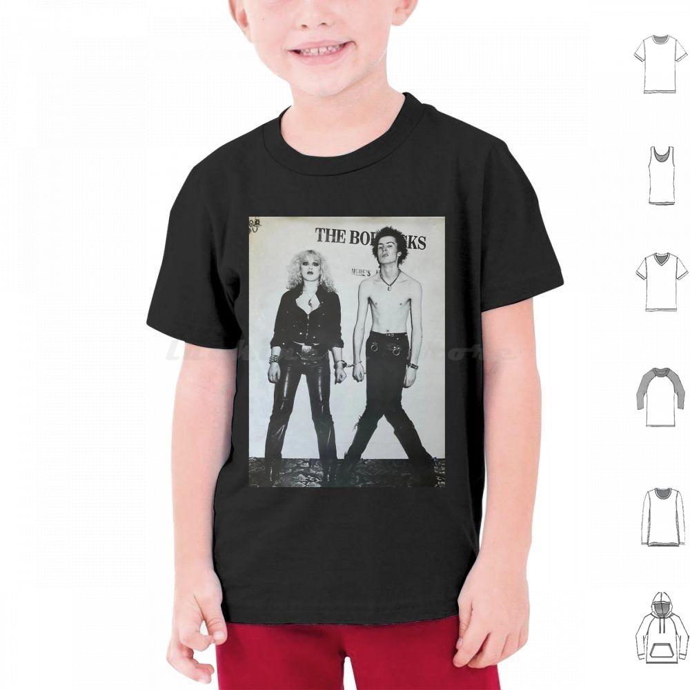 T-shirt Punk Rockers Uomo Donna Bambini 6xl Punk Sid Vicious Sid Nancy Vintage Retro Alternativa Stella Classico Bollocks Punk Inglese