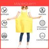 Moderner Polyester-Schürze mit einfarbigem Design für Restaurant- und Küchengebrauch