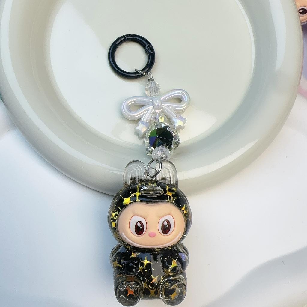Kreativer Schlüsselanhänger Fließfigur Kleines Hängeaccessoire