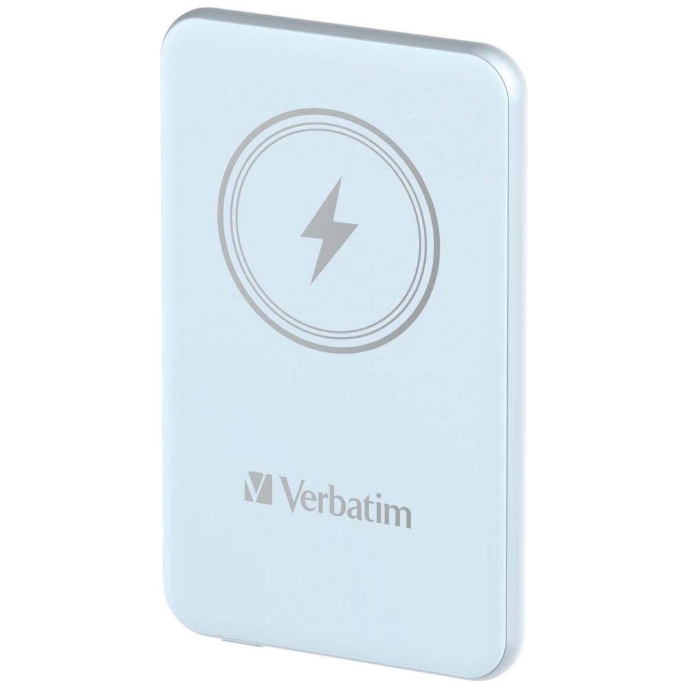 Verbatim Powerbank Inductive `N` Go 15W5000Mah Wireless Magnetic Blue 32242