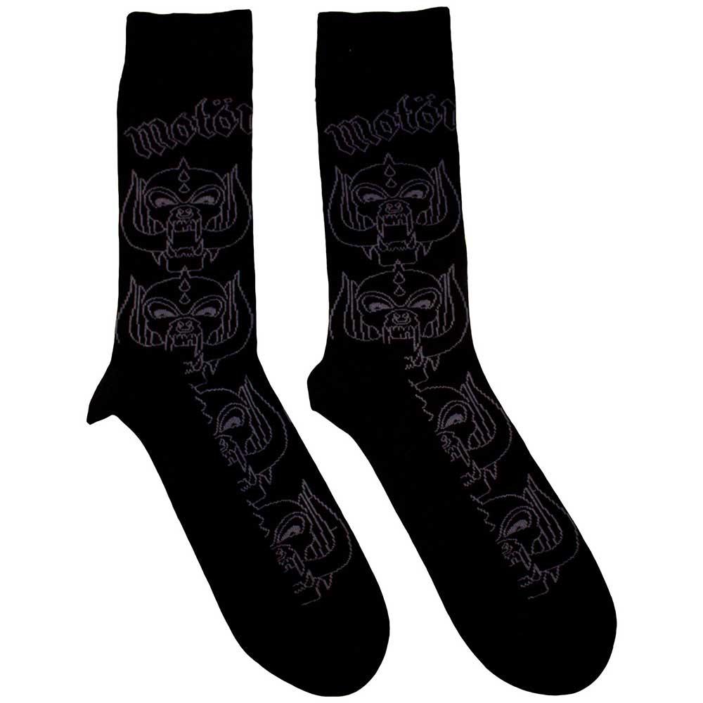 Motorhead Unisex Adult Warpig Outline Sokker