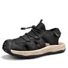 Fashion Handmade Men Sandals Men's Summer Sandals Outdoor Flats Non-Slip Hiking Shoes Men Beach Slippers All-match Casual Sports Shoes