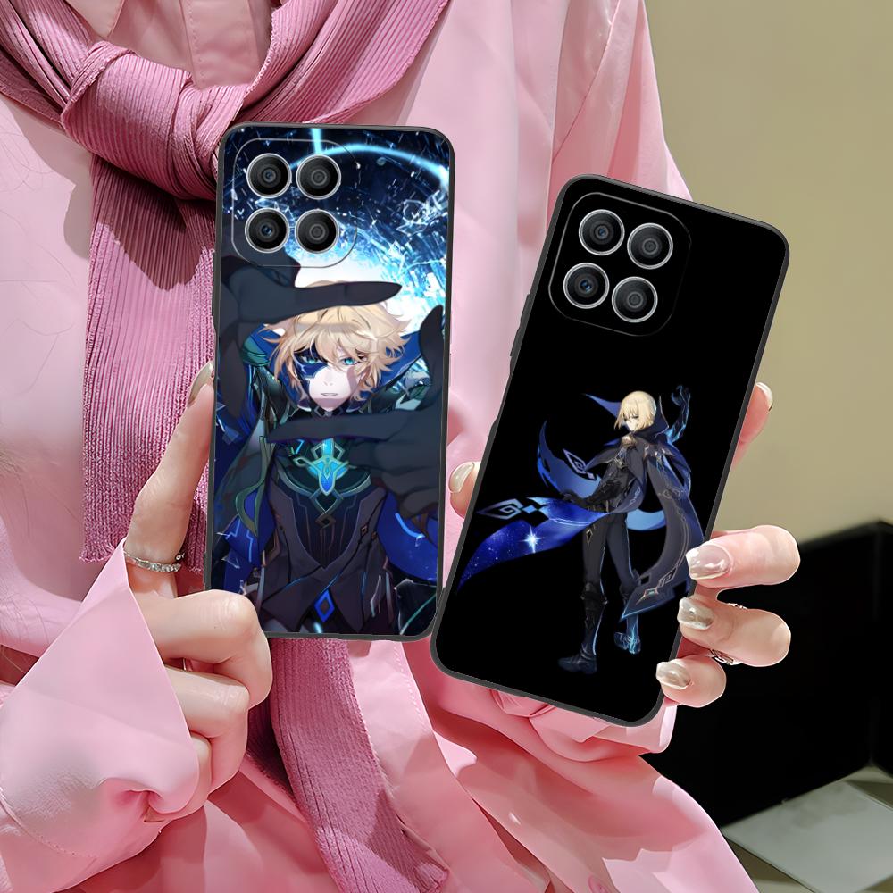 Game GI Dainsleif Phone Case for Honor 90 80 70 60 50 30 20 10 9 8 7 Pro S SE Lite 5G Soft TPU Shockproof Cover
