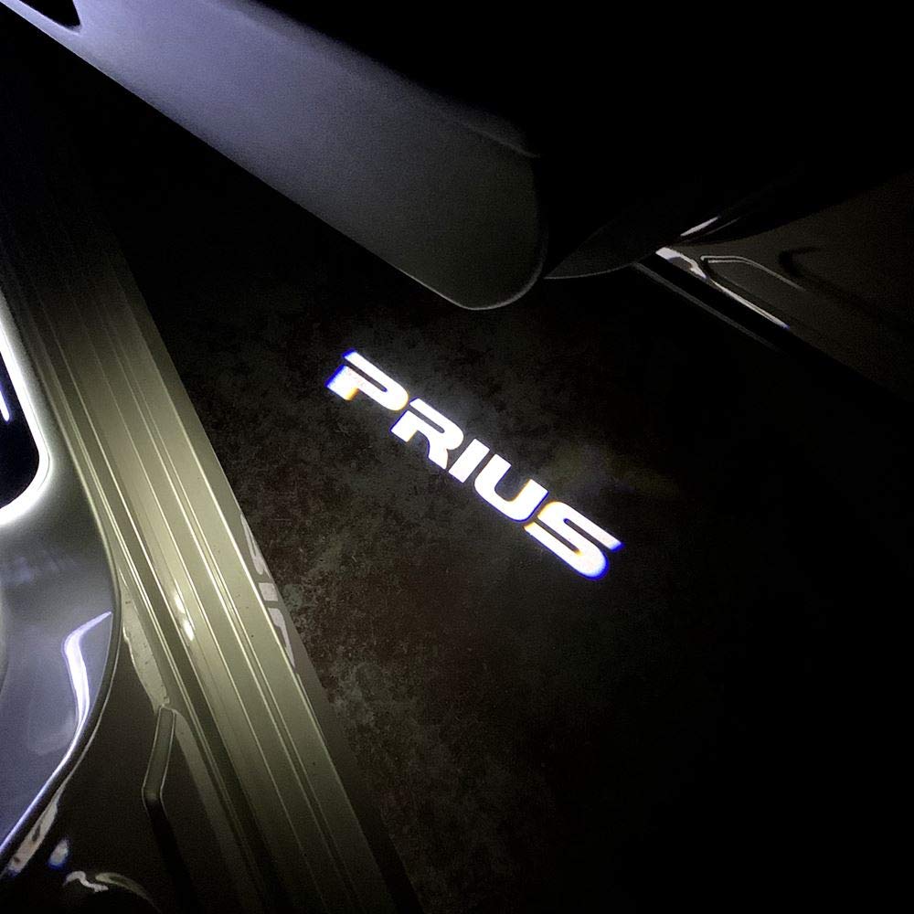 Akarin Laser Logo Door Welcome Door Courtesy LED Logo Set of 2 Car Door Lamps for Prius 30 40 and 50 Series Prius Light, Light, Lamp, Projection,