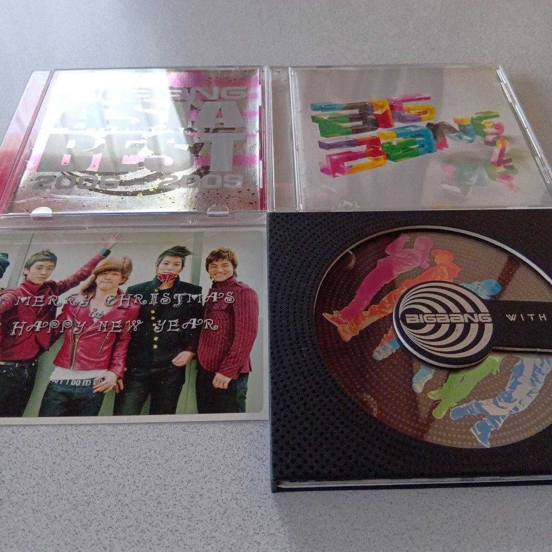 

[USED] BIGBANG CDs (3 types) with autographed Christmas card