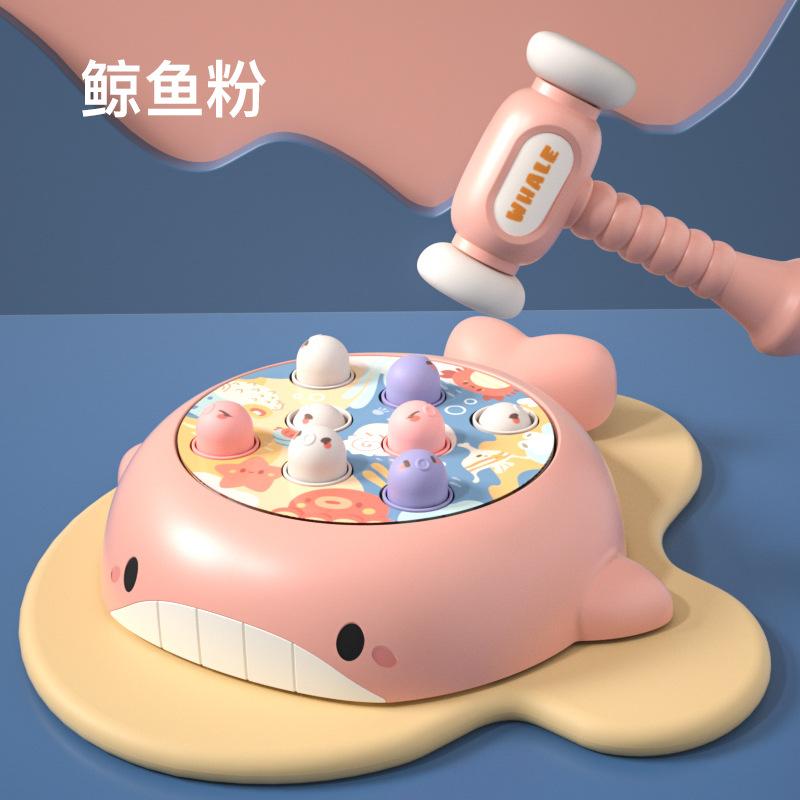 

Music Electric Rotating Children S Toys Cute Fun Cartoon Infant Puzzle Early Education Children Whack-A-Mole