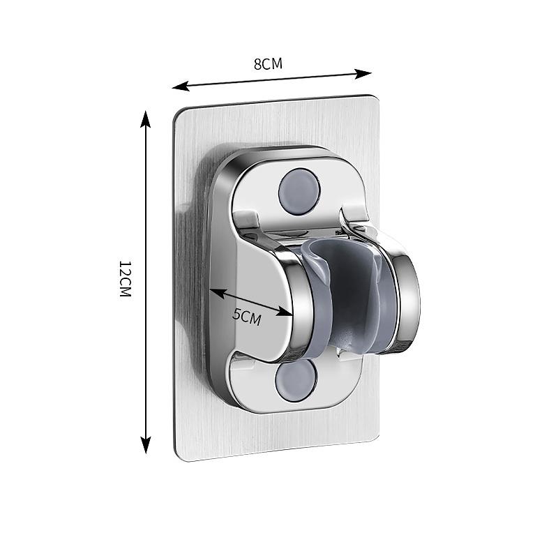 High Pressure Shower Head Square Pressurized Shower Head Three-Mode Adjustable Shower Head