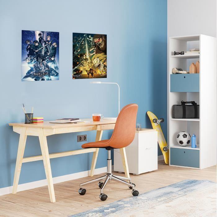 Poster - GB Eye - L'ATTAQUE DES TITANS - Saison 4 - Chibi - 170 g/m² - Décoration murale