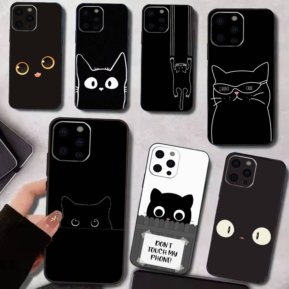 Katzen Telefon Handyhülle Für iPhone17,16,15,14,13,12,11 Plus,Pro Magnetisch Für Magsafe Kabelloses Laden