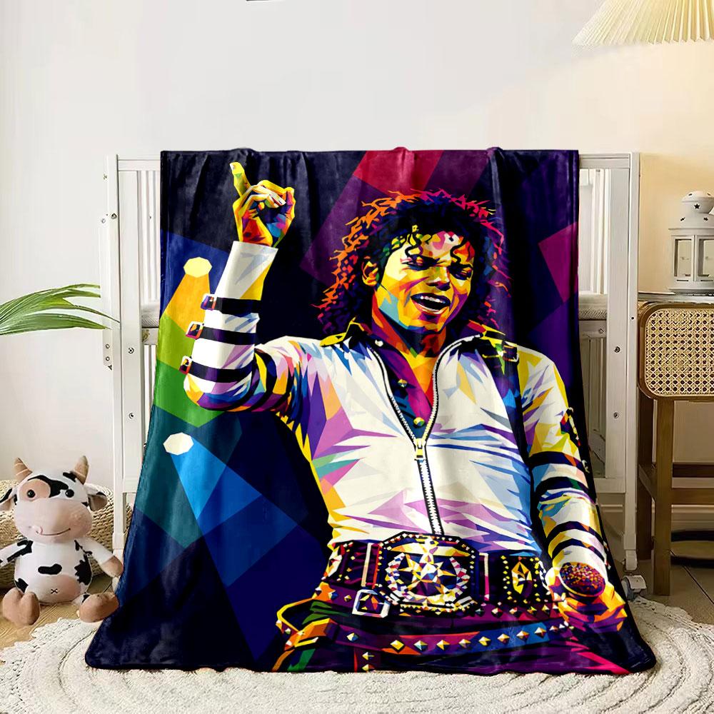 

Colorful geometric shapes form a stylized figure with vibrant contrasts. for all seasons blanket lunch break throw gift 80cm x 120cm