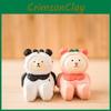 Artistic Wooden Phone Holder With Cute Animal Design For Tabletop And Gift Giving