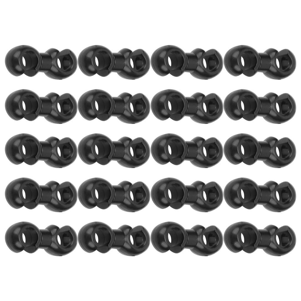 20PCS Brake Cable Clip Line Tubing Fixing Ring Black SHook Guide for MTB Bicycle Bike