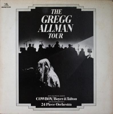 LP-Schallplatte GREGG ALLMAN, COWBOY, BOYER & TALTO - Gregg Allman Tour 2C0141 CAPRICORN 1974 US Rock Gebraucht