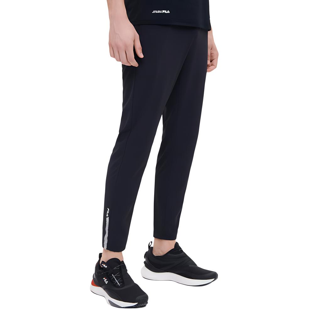 Fila Athletics Logo Volné Tepláky Pánské Spodní díly Černé A11M121805FBK