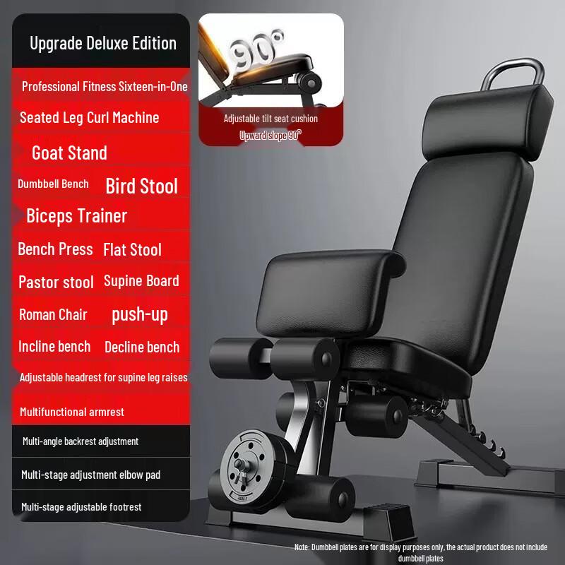 Maiwei Folding Dumbbell Bench & Sit-up Aid