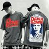 David Bowie 2026 T-shirt Grafica Stile Vintage Abbigliamento Nuovo Unisex Maglietta Band Rock Hip Hop Oversize Unisex Harajuku Alta Qualità