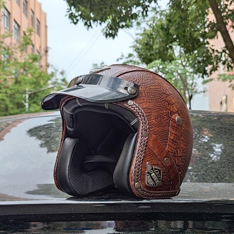 

ORZ мотоцикл Harley ретро шлем мужские и женские полушлемы электрический круизный мотоциклетный защитный шлем 3/4/индивидуальный 3C