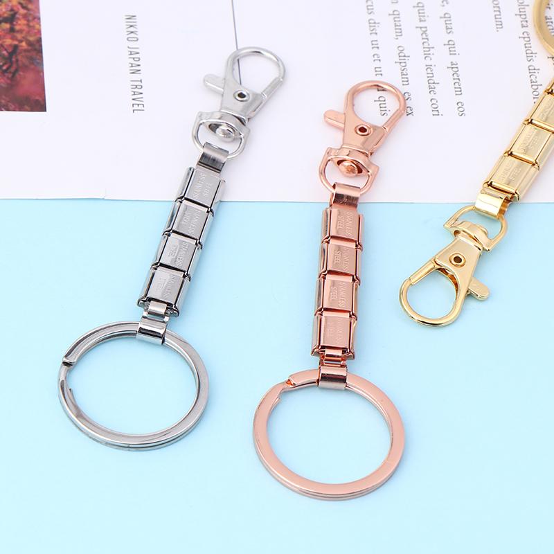 Simple  Removable Modules Key Chain Charm Link Making Diy Accessory Gift For Women Men