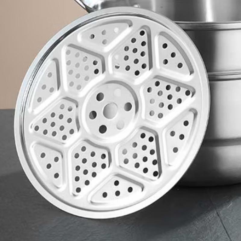 Sigaang 2-Layer 410 Stainless Steel Multi-Purpose Steamer, 26cm