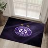 Austria Wien FC Design Crystal Velvet Carpet Cozy Non?Slip Printed Rug For Bedroom Living Room Entrance