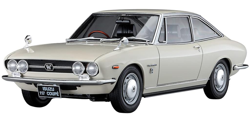 Hasegawa Historic Car Series Isuzu 117 Coupe Early Model Plastic Model Kit HC44 1/24
