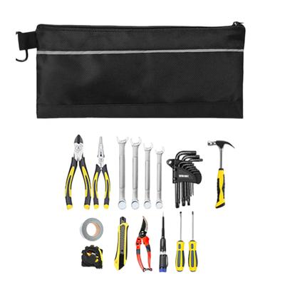 Elektrikářská taška na nářadí na zip Oxford Cloth Vodotěsná taška organizér na nářadí pro efektivní organizaci a skladování nářadí