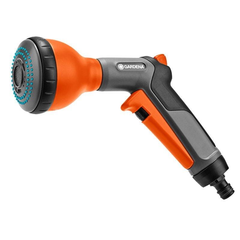 

Распылитель для водяного пистолета Gardena, для полива сада, для мытья, премиум, многофункциональный оранжевый